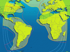 Intelsat 905 at 24.5 w footprint