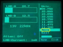 Satlook Micro-menu